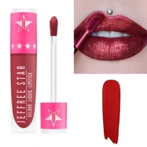 Jeffree Star Christmas Mystery Shade “?” Stocking Red Liquid Velour Lipstick